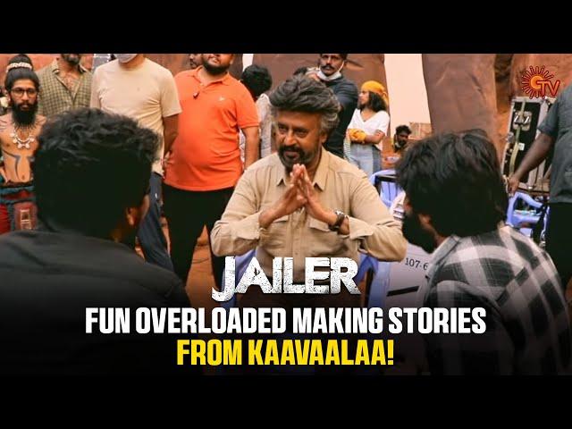 Superstar Rajinikanth's Hilarious Kaavaalaa Moments! | Jailer Unlocked- Making of Jailer | Sun TV