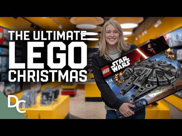 A Look Inside The Largest LEGO Store During Christmas | A Big Lego Christmas | @DocoCentral