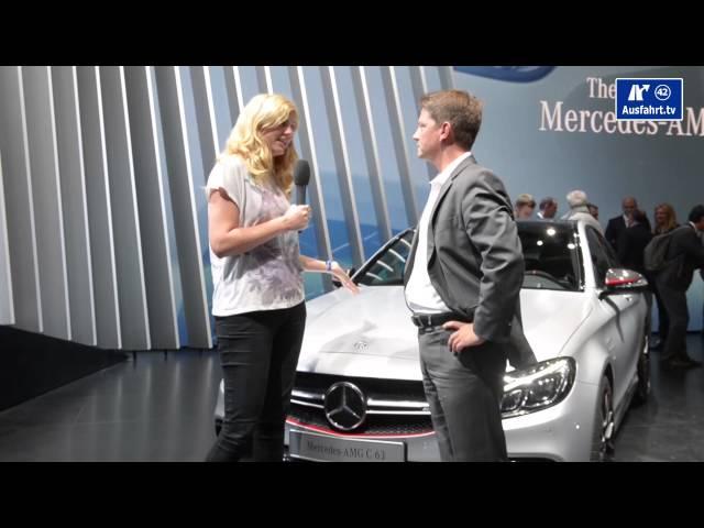 2015 Mercedes C63 AMG   EXCLUSIVE interview with Oliver Wiech