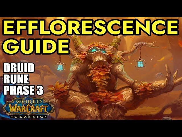 Druid Rune of Efflorescence Guide | WoW Classic SoD