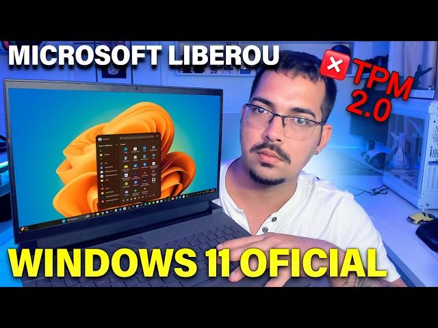 ADEUS TPM 2.0! Windows 11 24H2 Leve Oficial liberado para Instalação