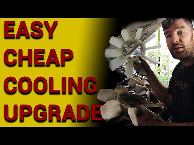 10 Blade Fan Upgrade, Viscous Hubs and Better Fuel Economy | 1KZ Toyota Hilux