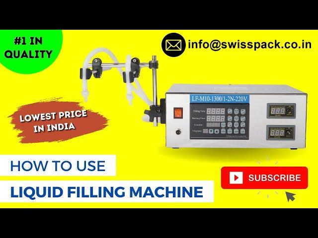 Double Head Compact Liquid Filling Machine (Double Head) | Stainless Steel (SS) Body | Lowest Cost