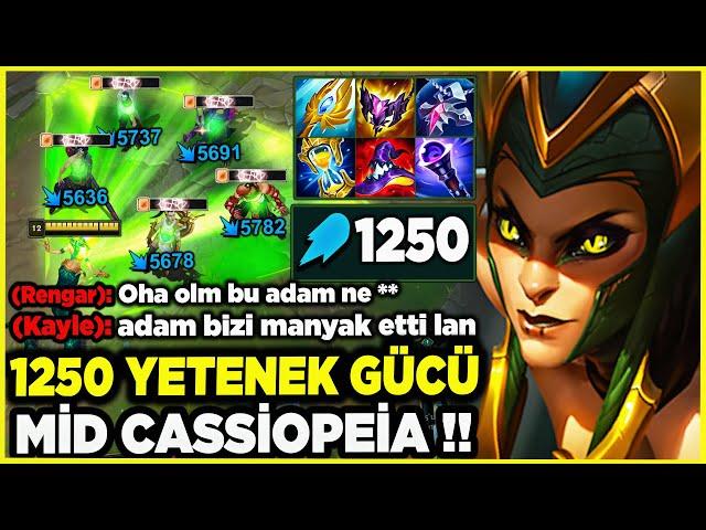 1250 YETENEK GÜCÜ CASSİOPEİA