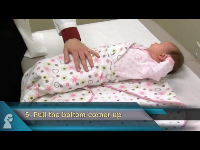 PediatricAnswers.com | How to Swaddle a Baby