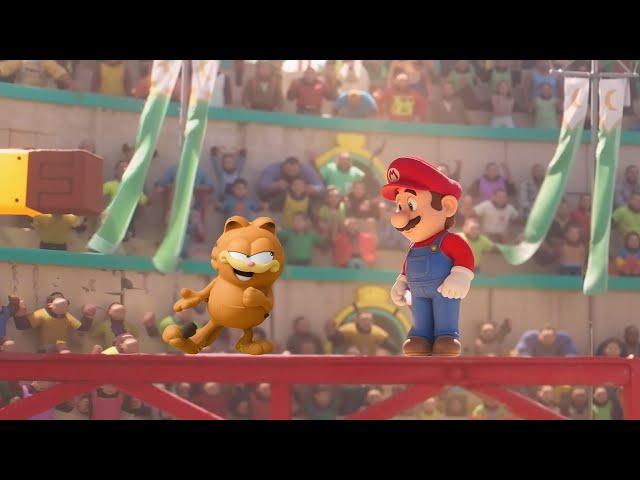 Garfield Vs Mario in the Great Ring of Kong | Epic Battle Part 20 |Super Mario Bros Movie