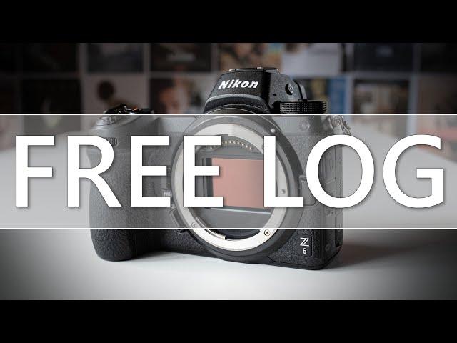 How to get LOG on any Nikon Camera for FREE (Z6 / Z6ii / Z7 / Z7ii / D780 / Z50)