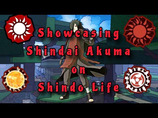 Showcasing Shindai Akuma on shindo life