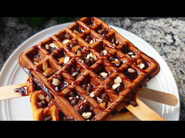 রেস্টুরেন্টের গোপন টিপসহ waffle তৈরির সহজ রেসিপি ⁉️crispy waffle/chocolate Waffle/Vanilla waffle