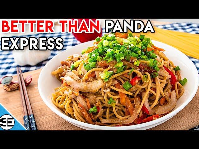 How To Make Chow Mein Noodles Panda Express - Secret Noodle Hack!