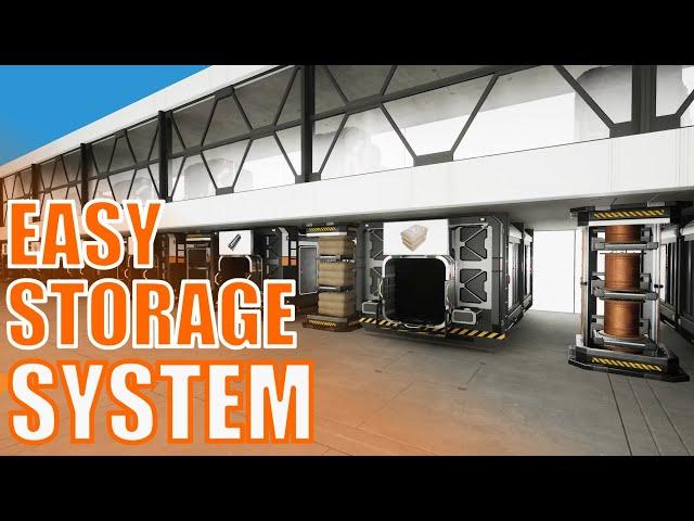 Satisfactory Storage System Guide - Automatic Sorting System Tutorial for Satisfactory Update 8