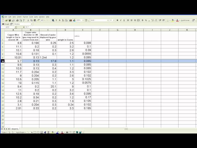 Calculating the density of copper wire