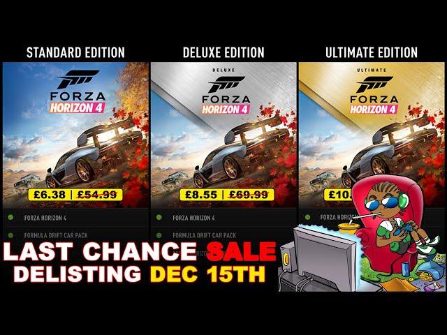 Forza Horizon 4 LAST CHANCE Sale: Which Edition Should You Buy Before It's Delisted?