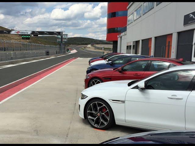 Jaguar XE 3.0 S race track Navarra