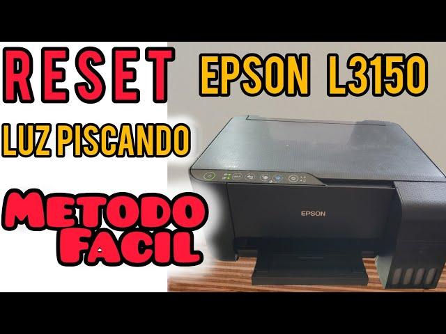 Luz Piscando Como resetar Impressora Epson L3150 Gratis