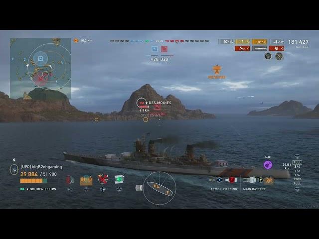 Gluten Glue - blue glue eaters - World of Warships Legends - Stream Highlight