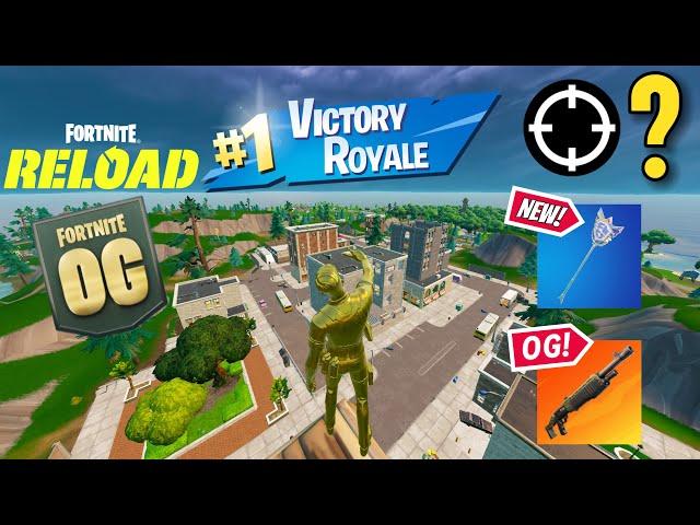 OG Fortnite Reload | High Kill Gameplay | Keyboard & Mouse