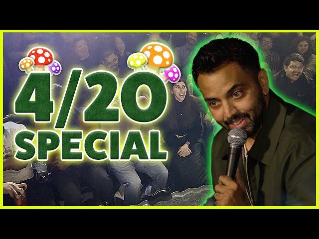 Akaash Singh gets TOO HIGH and does Stand-Up feat. Kase Raso