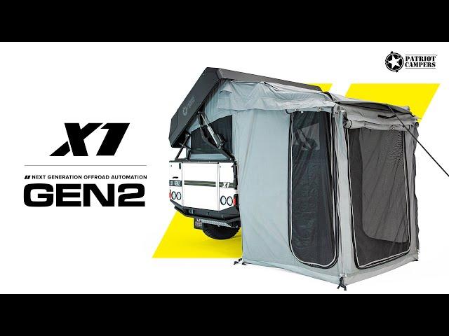 Introducing The All-New Patriot Campers GEN2 X1 | The Original Family Camper Trailer