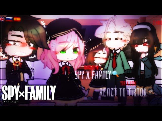 Spy x Family react to TikTok (ships)||Gacha|Damian x Anya,Yor x Lloid|SPOILERS|+Damian,Becky