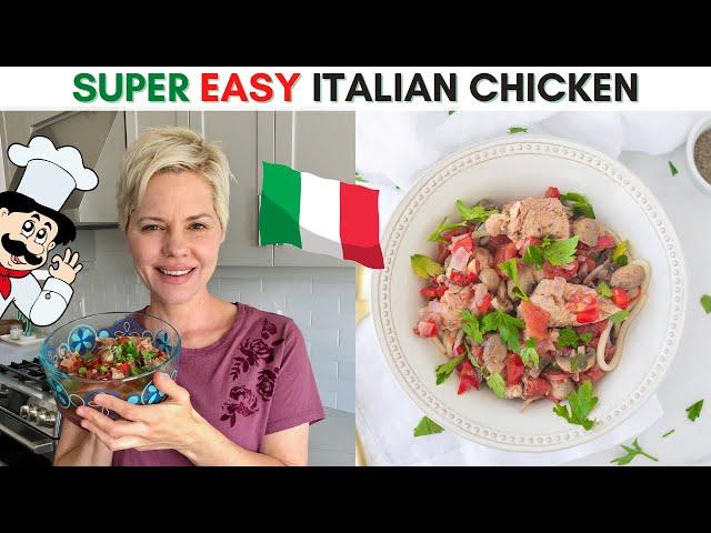 Instant Pot Chicken Cacciatore Recipe // Low-Carb, Easy, Gluten-Free