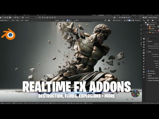 New blender Realtime fx addons