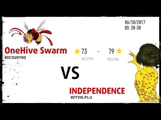 Battle INDEPENDENCE vs OneHive Swam