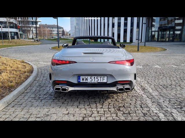 Mercedes SL63 AMG R232 Exhaust Sound, Sound, Acceleration Sound, Cold Start, Launch Control, Revs