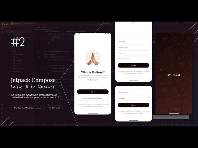 Splash Screen #JetpackCompose | #2 | Build Your Android Application Using Compose | Android Studio