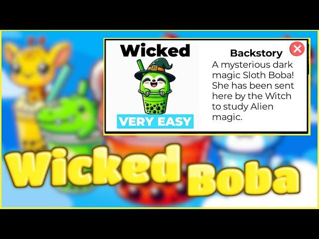 How to find the Wicked Boba  - Roblox - Find the Boba!