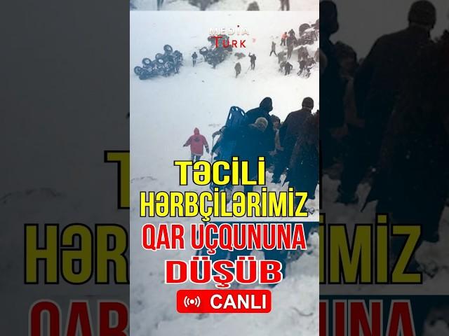 Müdafiə Nazirliyinin və Fövqəladə Hallar Nazirliyinin birgə məlumatı - Media Turk TV #trend