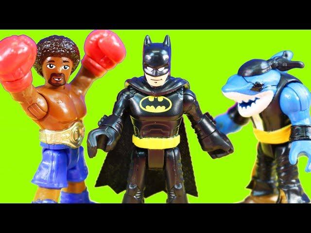 Batman Superhero Vs. The Joker Villain Team