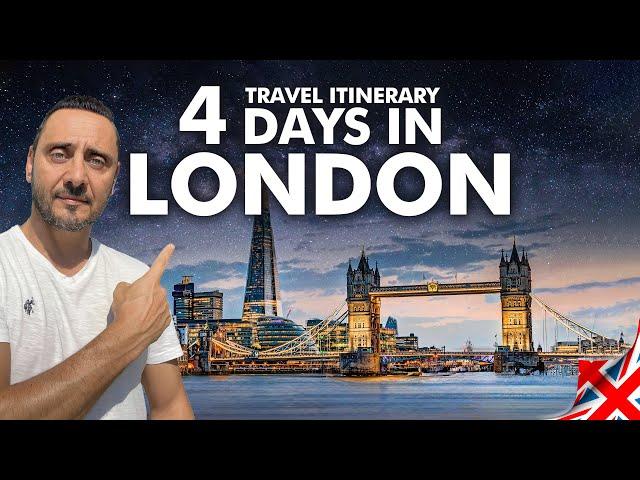 4 Days LONDON Itinerary VLOG | Ultimate London TRAVEL GUIDE