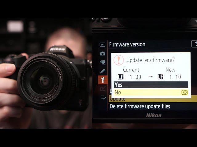 Easier firmware updates through Nikon's NX Studio