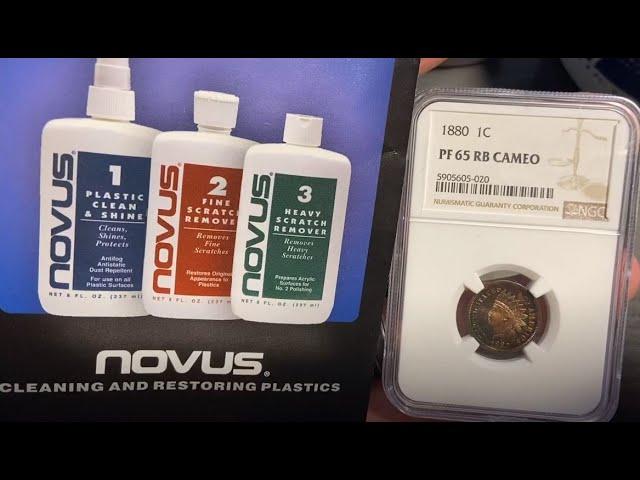 How to Remove Scratches from a Coin Slab - PCGS or NGC