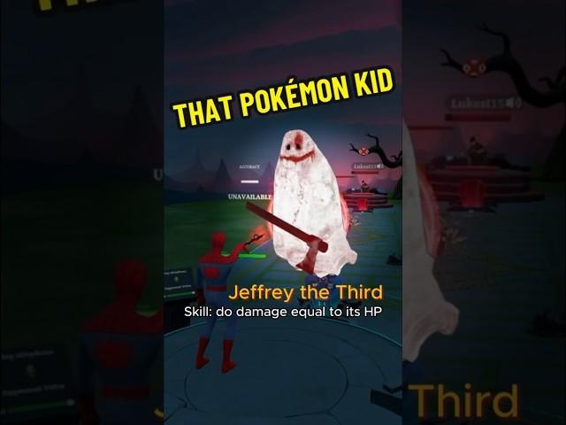 Found that Pokémon kid trolling ppl with JEWWY #vrgame #vrgaming #oculus #quest2 #jamesplaysvr