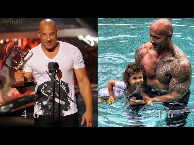 The Rock vs Vin Diesel Transformation  2018