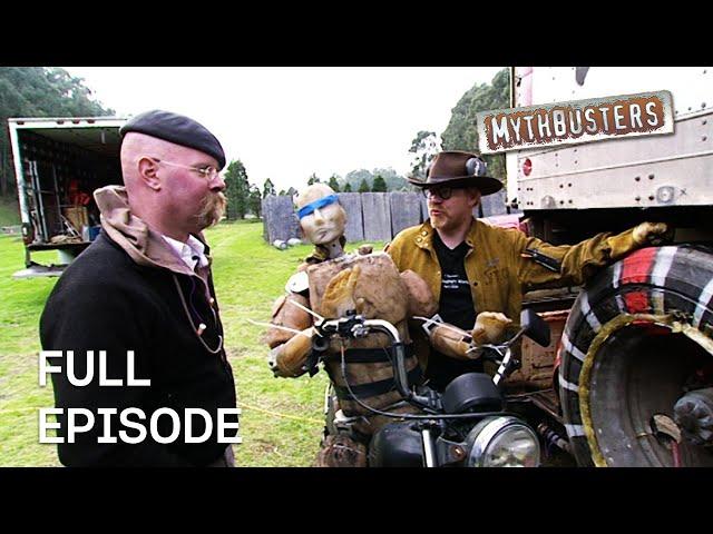 Can Exploding Tires Kill?! | MythBusters | Season 4 Episode 12 | Full Episode