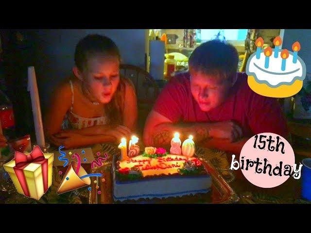 My 15th Birthday Vlog! +Party Footage // Vlog #23