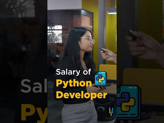 Salary of Python Developer | Python Developer ki Salary | #Simplilearn #Shorts