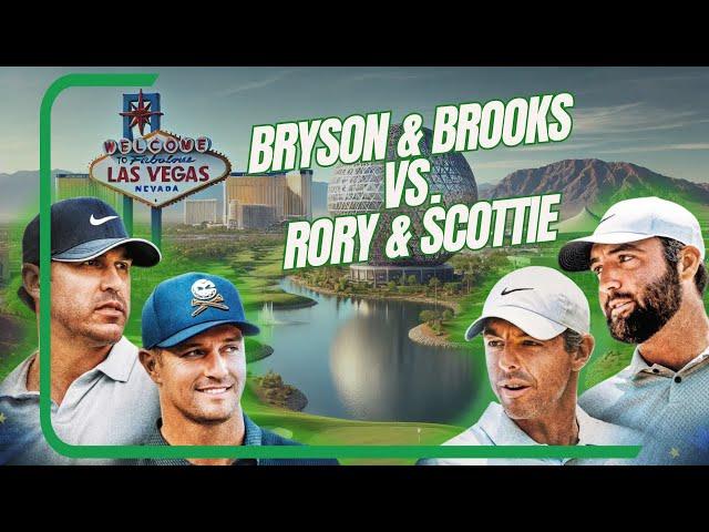 Bryson & Brooks vs. Rory & Scottie!! Let's Go!