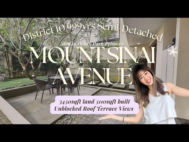 D10 Mount Sinai Semi-Detached 999 Years | S$9.5M Luxury 4-Storey Property | Singapore Real Estate