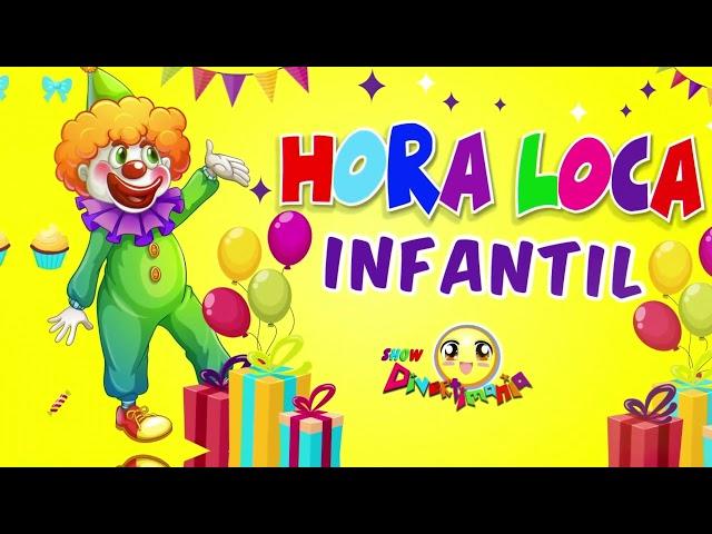 Hora Loca Infantil | Clásicos Infantiles 2024 | SHOW DIVERTIMANIA & DJ ROLL PERÚ