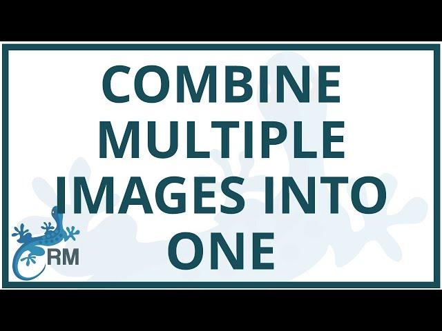 How to combine multiple images into one using PowerPoint