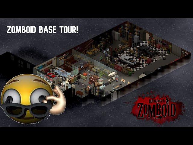 Project Zomboid Base Tour (Time Lapse)