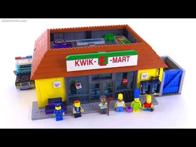 LEGO Simpsons KWIK-E-MART review! set 71016