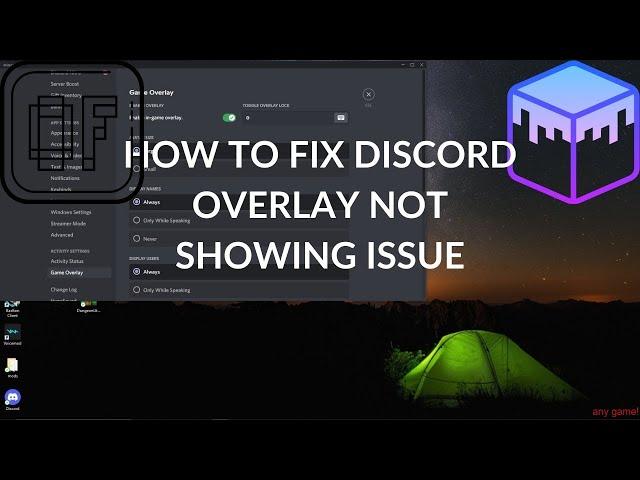 How to Fix Discord Overlay Not Showing issue || Watch till the end to Understand it