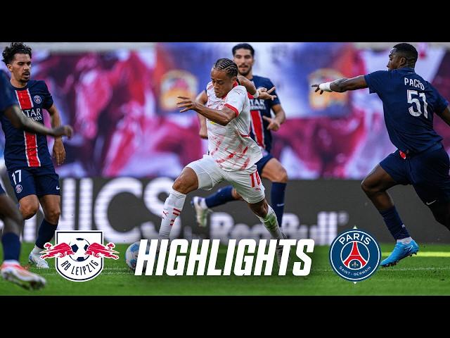 Xavi shines against his former club | RB Leipzig vs. Paris St. Germain 1-1 | Highlights Friendly