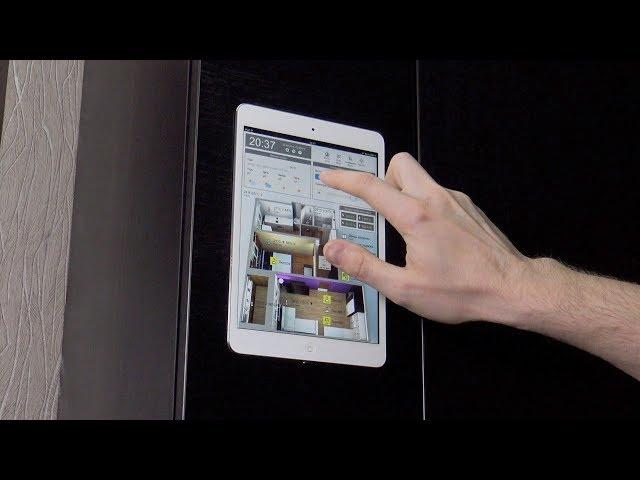 Smart home terminal from tablet