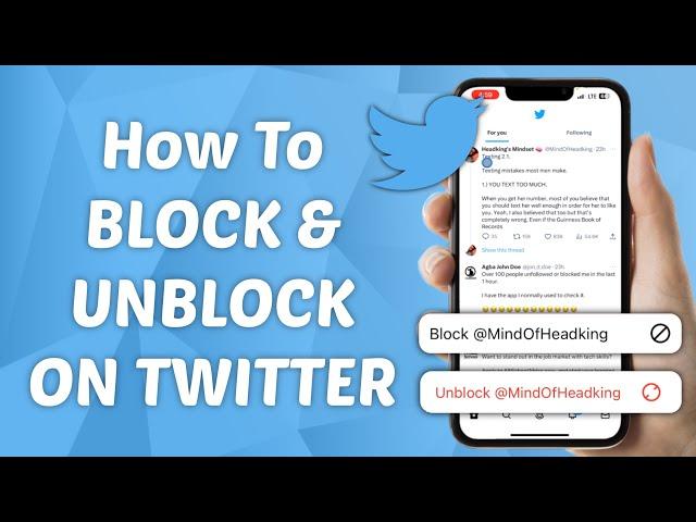 How to Block & Unblock Someone on Twitter